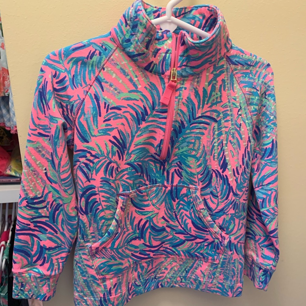 Girls XS (2-3years) Lilly Pulitzer quarter zip